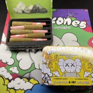 Kaws Kones Banana Kush Pre-Roll
