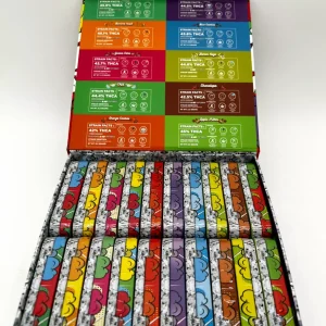 Kaws Kones Diamond & Kief Infused Mini Prerolls Wholesale Pack