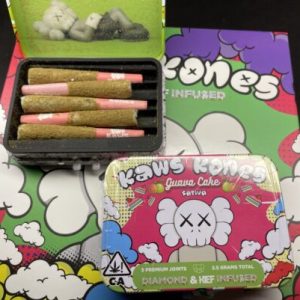 Kaws Kones Guava Cake Pre-Roll